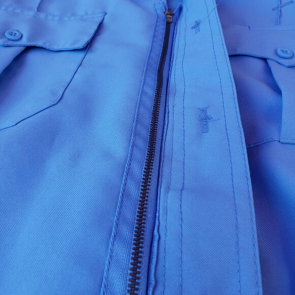 Men's Blue Work Shirt (size-XL) - Picture 7 of 8